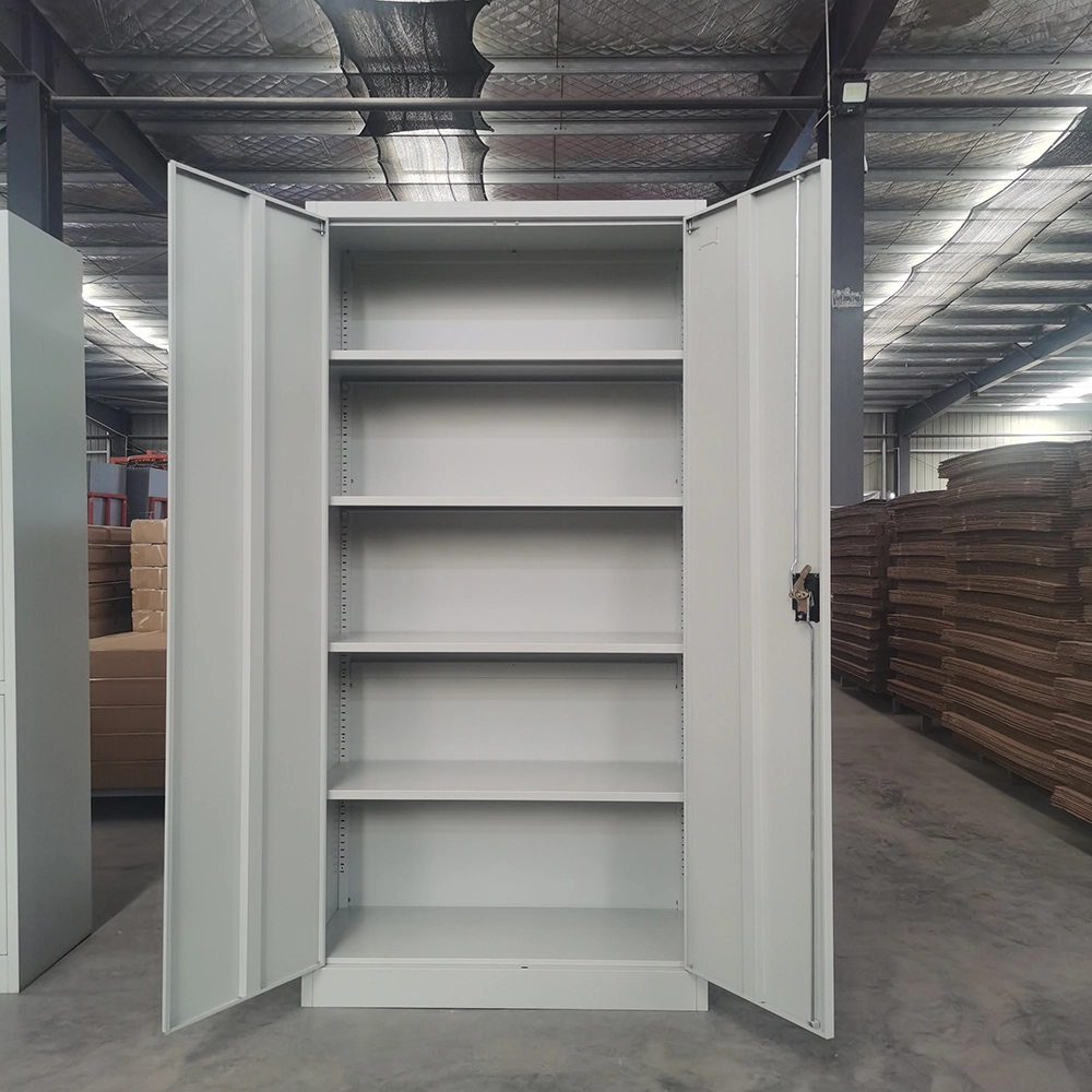 2 Door 4 Shelves Storage Steel File Cabinet for Office Warehouse