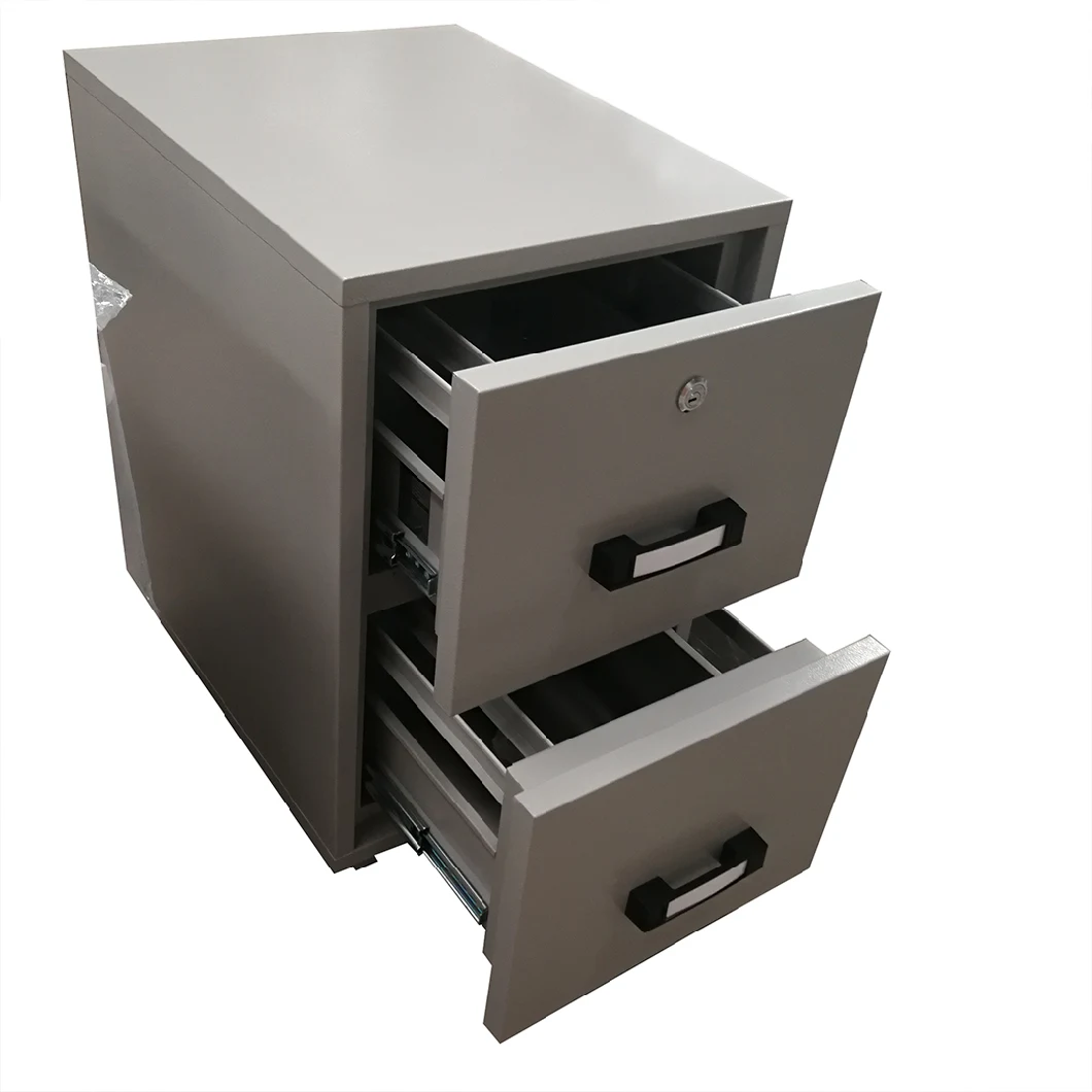 Fire Resistant Filing Cabinet with 4 Drawer for Office Use, Fireproof 4 Drawer Storage Cabinet, 4 Drawer File Cabinet