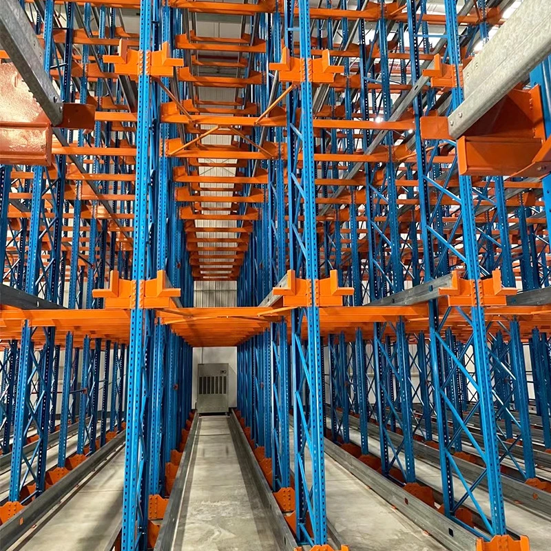 Automated Warehouse Racking System Radio Shuttle Rack with Pallet