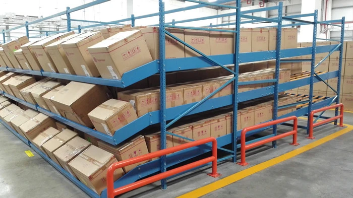 Warehouse Flow Rack for Carton Storage