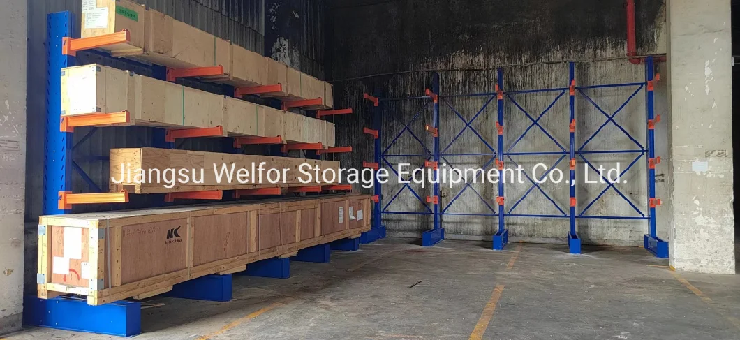 Heavy Duty Single or Double Arm Cantilever Racking for Industrial Warehouse Storage
